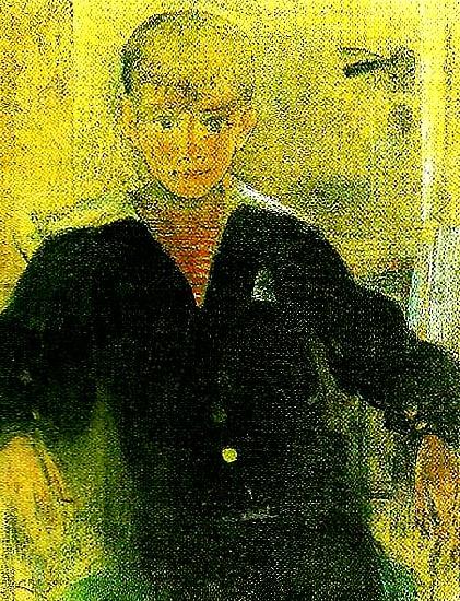 Carl Larsson gossportratt oil painting image